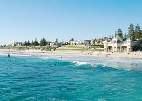 Cottesloe Beach and the Indiana Tea Rooms